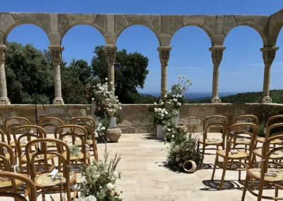 Bespoke Wedding Ceremony at Mas Torroella, Palafrugell