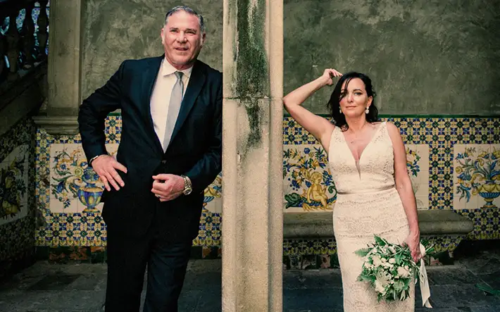 Vow Renewal barcelona at the hotel fuster, officiated by The Wedding Man, vow renewal officiant Barcelona For Barb and Micheal from the USA